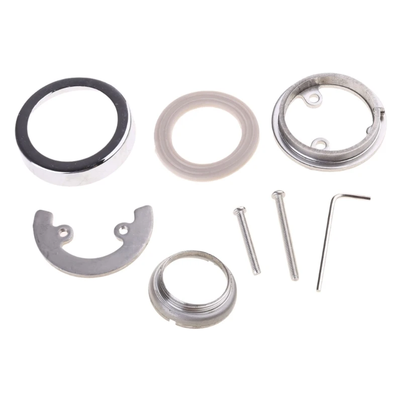 Смеситель для ванной комнаты с фиксированной опорной пластиной гайка винта