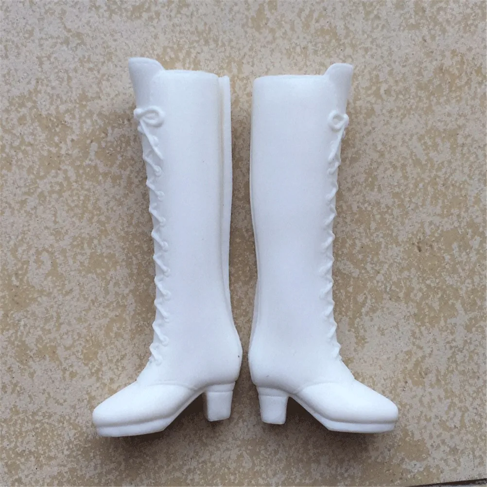 

1pair Good Quality Sent Randomly Fashion Shoes For Monster Doll Cute Long Boots Doll Accessories