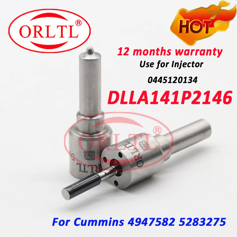

1PCS DLLA141P2146 Common Rail 0 433 172 146 Diesel Injector Oil Nozzle For Cummins 120 ISF3.8 4947582 5283275 0 445 120 134