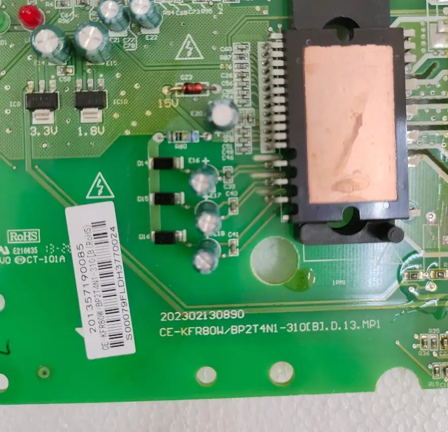Для компьютерной платы кондиционера CE-KFR80WBP2T4N1-310.B.D.13 CE-KFR80WBP2T4N1 (art.: 3920b8a63fbe7) - 3920b8a63fbe7