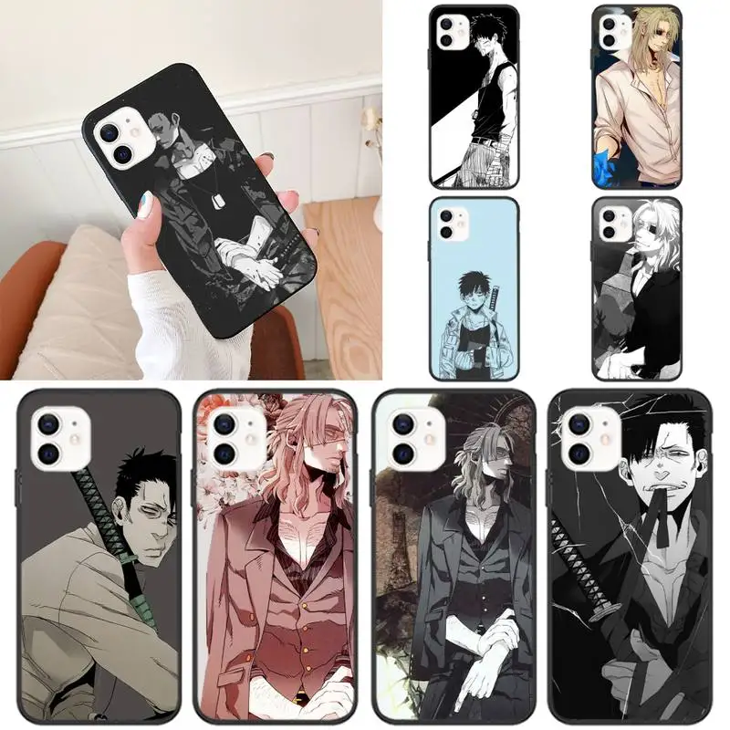 Anime G-Gangsta  Phone Case For iPhone 11 12 Mini 13 Pro XS Max X 8 7 6s Plus 5 SE XR Shell