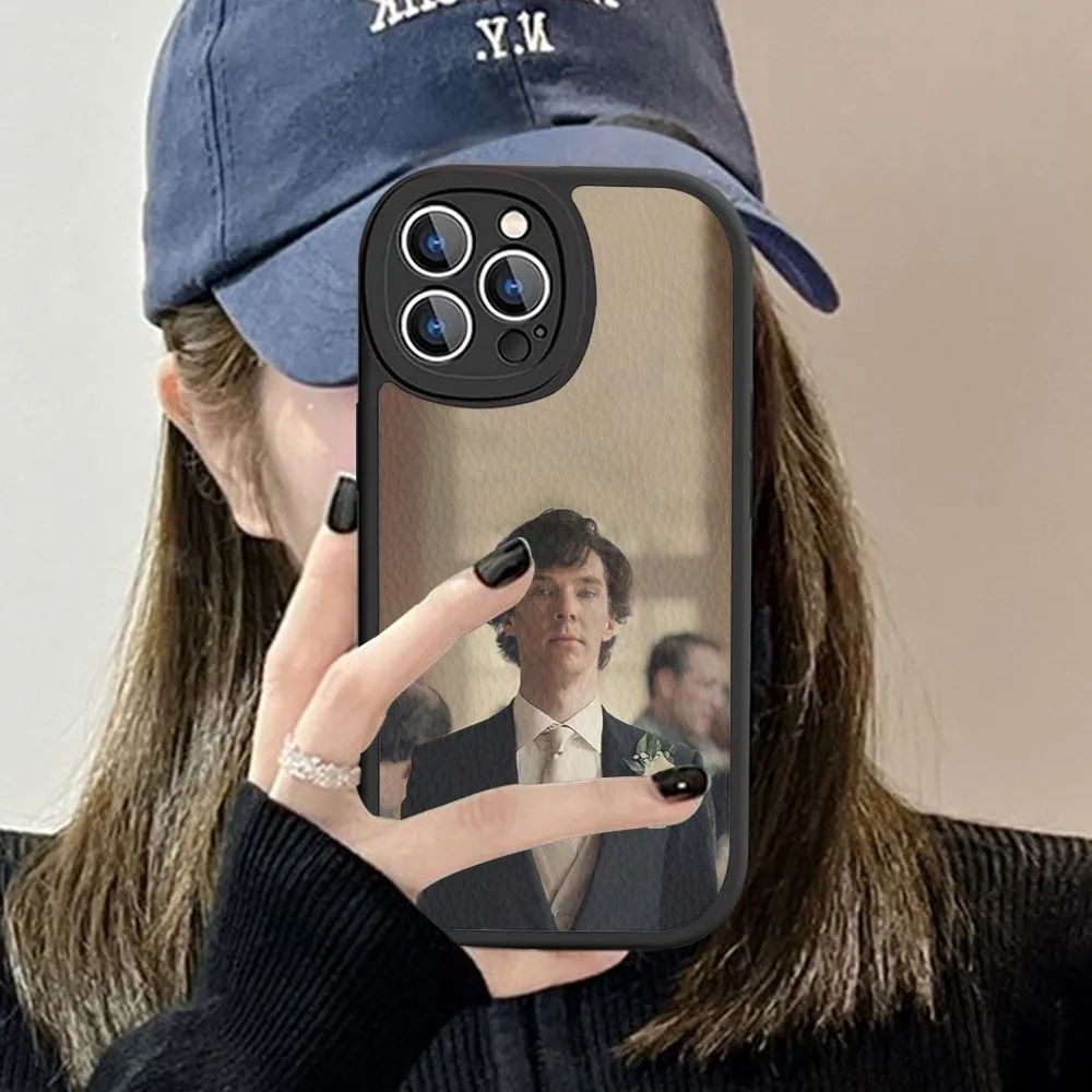 Чехол для телефона B-Benedict Cumberbatch из жесткой кожи iPhone 16 15 14 13 12 Mini 11 Pro Max Xs X Xr 7 8 Plus Fundas