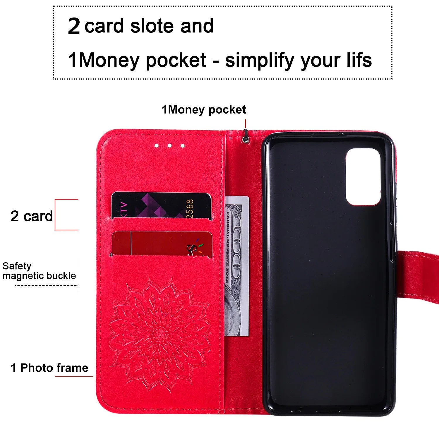 Leather Wallet Case For Samsung Galaxy J1 2016 J2 Pro J3 J5 Prime J7 2017 J4 J6 Plus J8 2018 Holder Flip Stand Cover Phone Coque