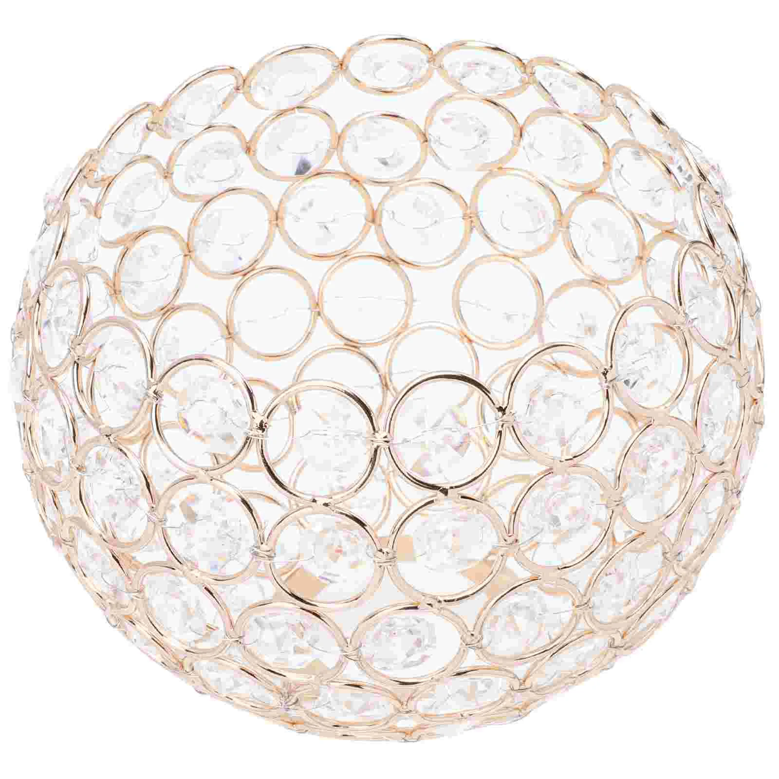 

Crystal Lampshade Ceiling Light Cover Chic Lamp Cover Light Shade for Home