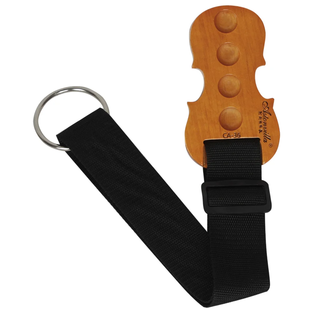 

Cello Endpin Non Skid Strap Cello Stop Holder Endpin Wood Stopper with Adjustable Strap