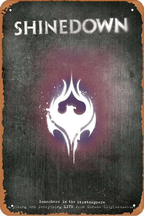 Shinedown: где-то в стратосфере кинопостер домашний настенный художественный декор