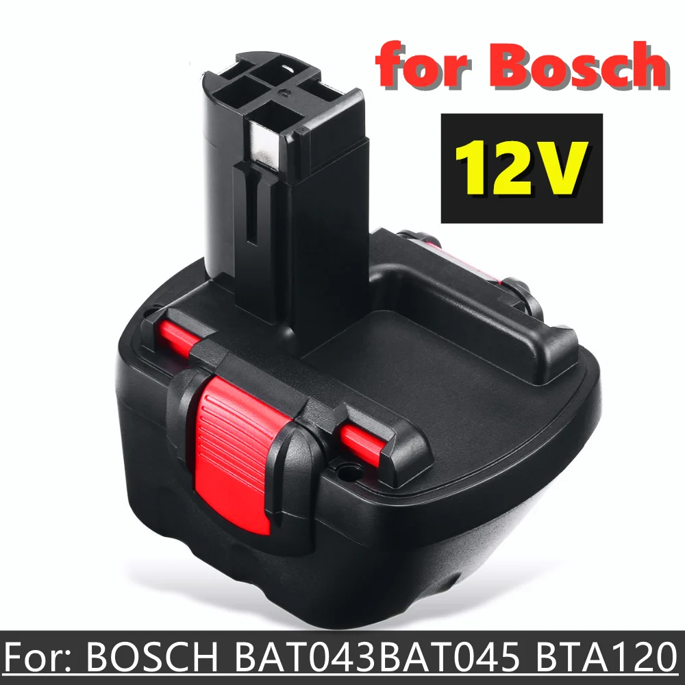 

For Bosch 12V 12800mah PSR Rechargeable battery 12V 12.8AH AHS GSB GSR 12 VE-2 BAT043 BAT045 BAT046 BAT049 BAT120 BAT139