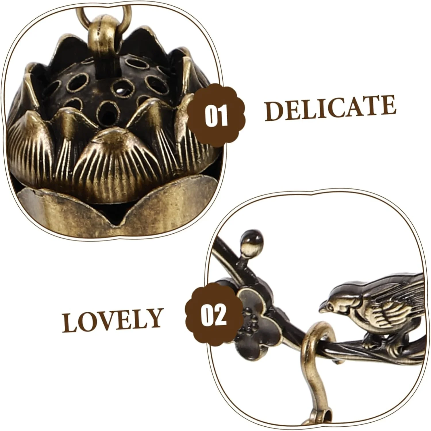 Подвесная горелка настольная декоративная курильница центральное украшение для