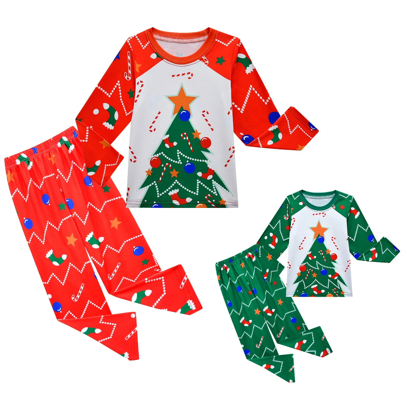 

Children's Pajamas Set For Christmas Baby Long Sleeve Homewear Kids Boy Outfit Clothing Suit Sleepwear Autumn Girls Pyjama