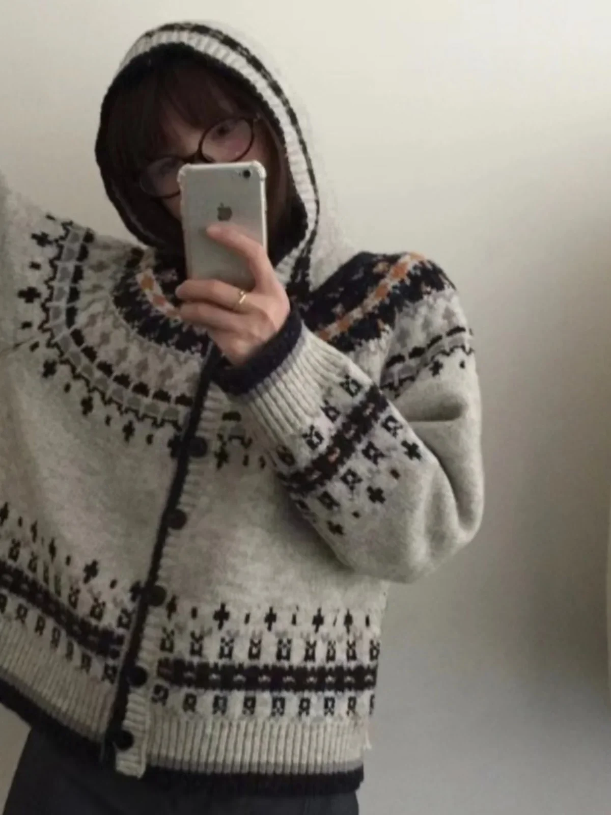 Свитер Idle Sle верхняя одежда женский осенне-зимний свободный однобортный дизайн