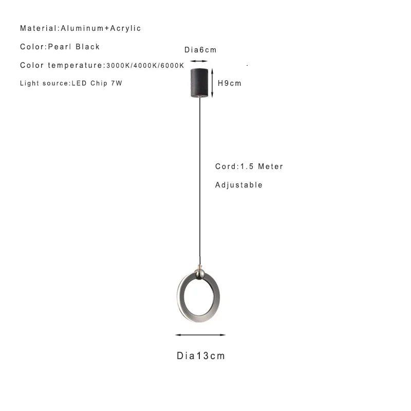 

Подвесной светильник DUTRIEUX FM8967 жемчужно-черный/золотой