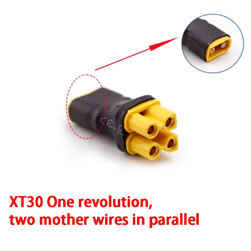 

Параллельные разъемы JCD XT60 на XT30