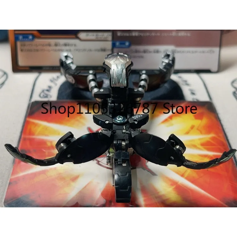 Фото Оригинальная коллекционная фигурка Bakugan BakuTech Skeleton Death в отличном состоянии, редкая, подлинная, для фанатов. №4