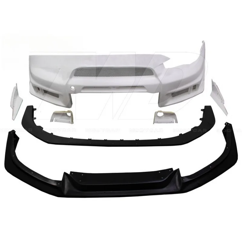 Фото Комплект обвеса из стекловолокна в стиле VRS Ultimate для Mitsubishi Lancer Evolution Evo X 2008-2015 (2014) №3