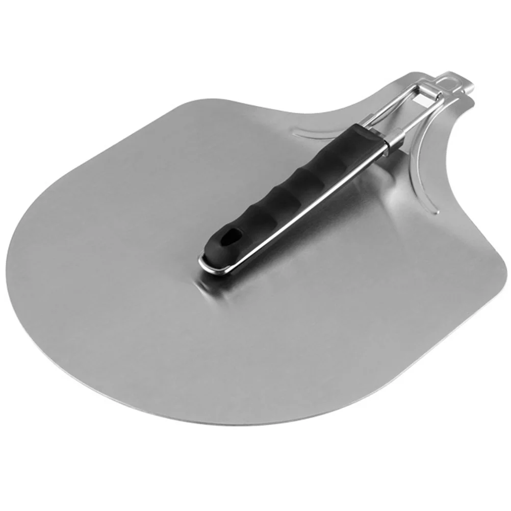 

Pizza Peel Paddle Oven Folding Spatula Cake Baking Lifter Tool Turning Metal Transfer Kitchen Handle Board Accessory Spade Pan