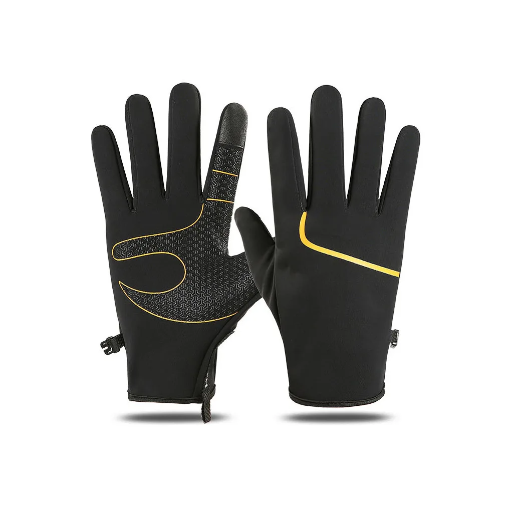 

Winter Thermal Gloves Touch Screen Thick Fleece Windproof Running Sports Hiking Hand Warmer Mittens Cycling Outdoor