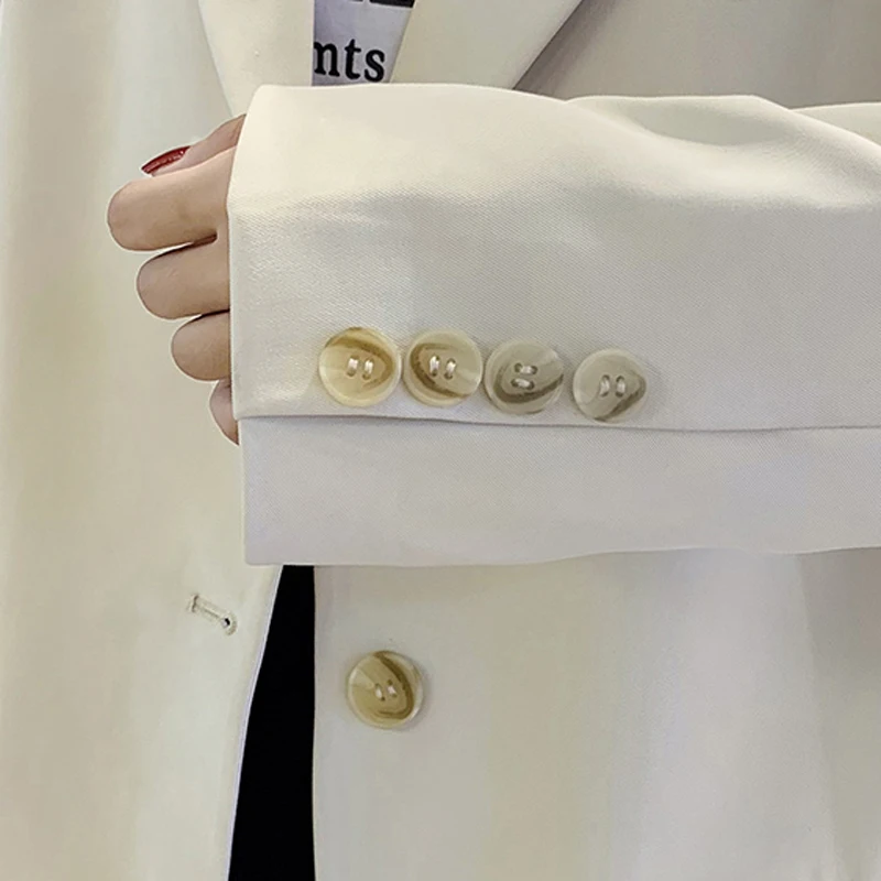 2020 Women Fashion Trends Suit Jackets for Korean Fall Casual Clothing Teenage Girls Oversized Blazer Tops Loose Fit Streetwear