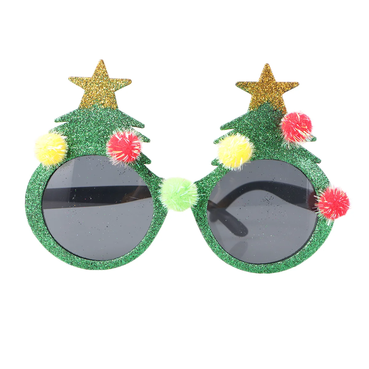 

Christmas Glasses Tree Eyeglassesparty Eyewear Frame Novelty Eyeglass Cosplay Prop Costume Holiday Santa