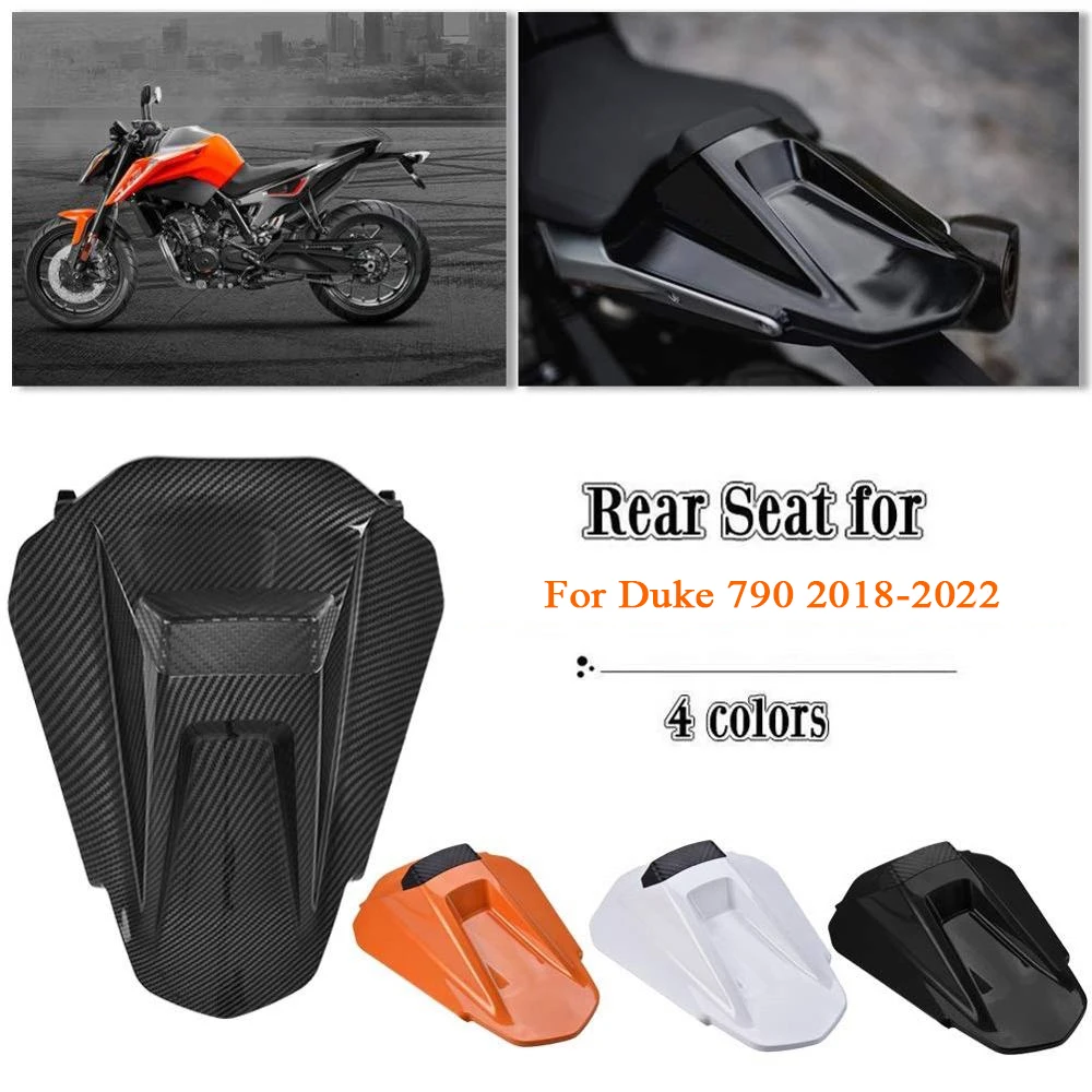 For KTM Duke 790 2019 2020 2021 2022 Seat Cover Rear Pillion Passenger Solo Cowl Hump Faring Accessories Motorcycle