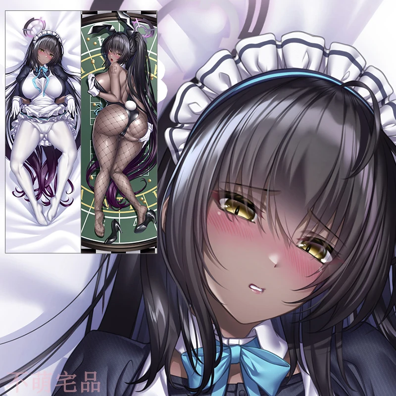 

Аниме Синий архив-Kakudade Karinn Косплей дакимакура обнимающая подушка чехол искусственная наволочка BMZP