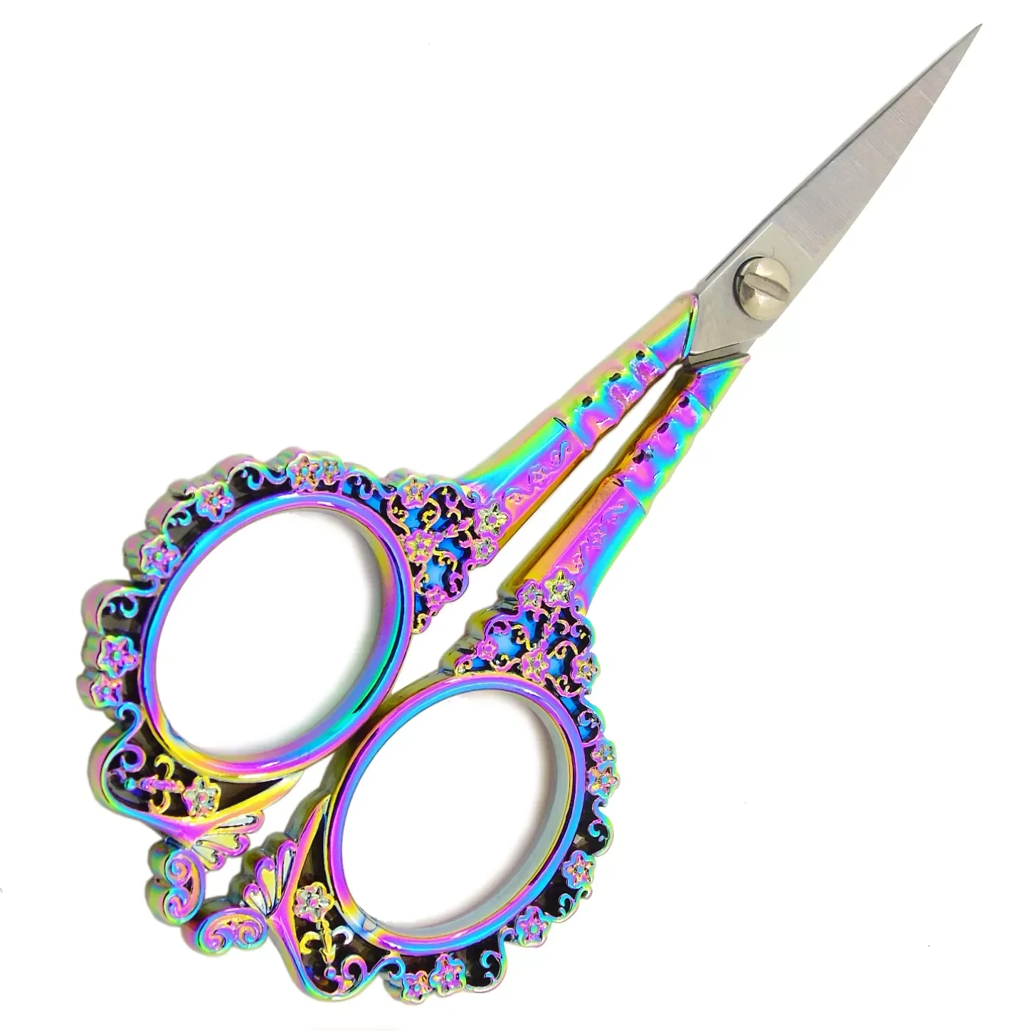 

2022New Art Chameleon Vintage Scissors Retro Scissors Embroidery Fabric Cross Stitch Sewing Trimmer Manicure Tool
