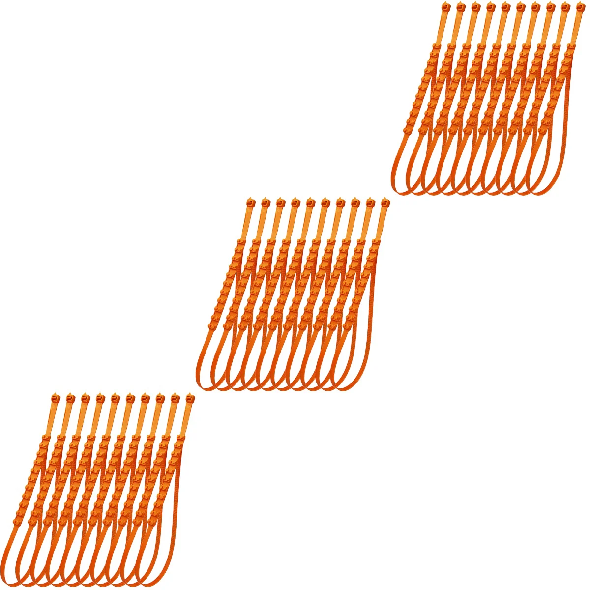 

30 шт. автомобильные снежные цепи, пластиковые для грузовых кабелей, шин, Нескользящие стяжки, застежки-молнии, кабели