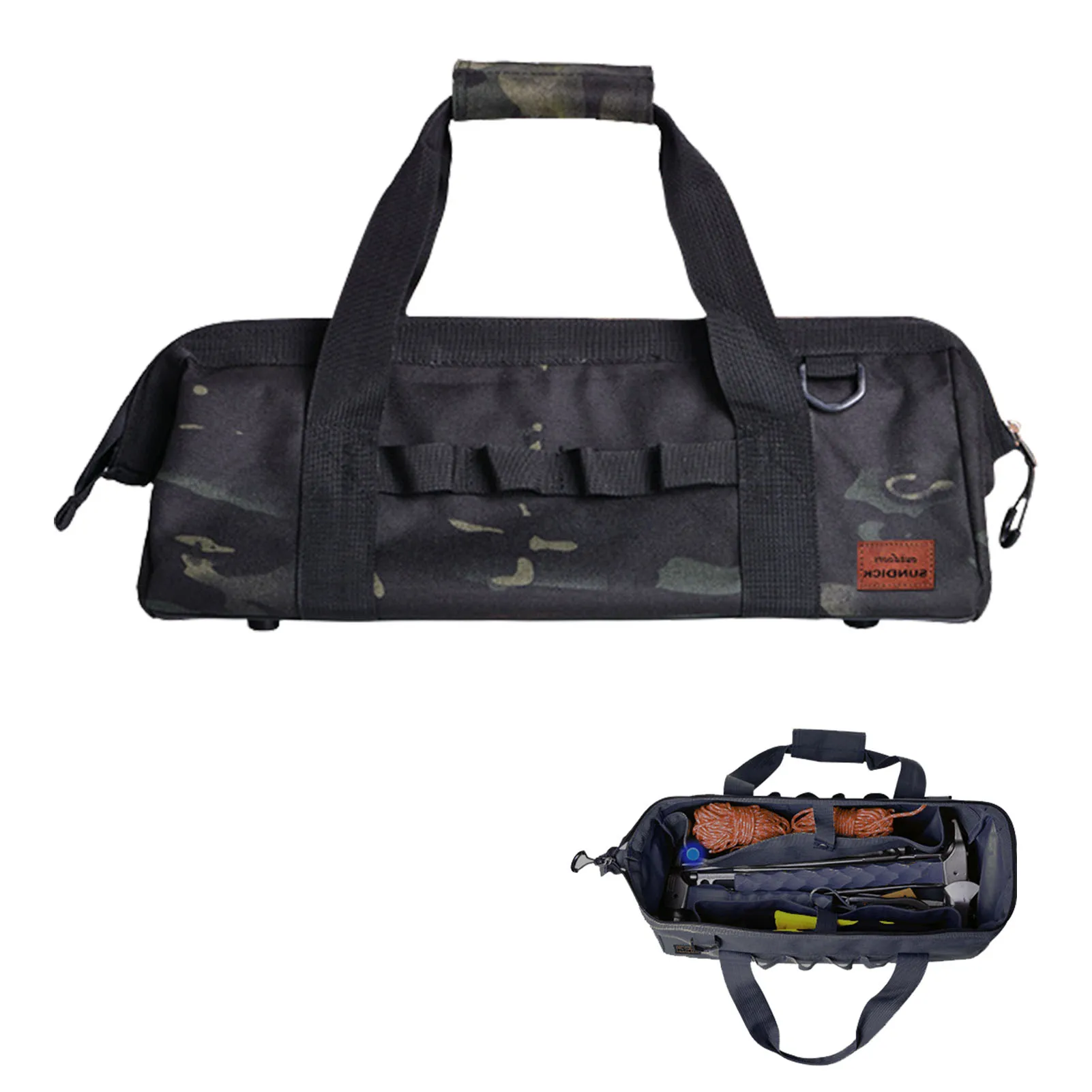 

Multi-Purpose Hand Tool Bag Durable Nylon Oxford Cloth Waterproof Outdoor Camping Accessories Hardware Organizer Storage Bag