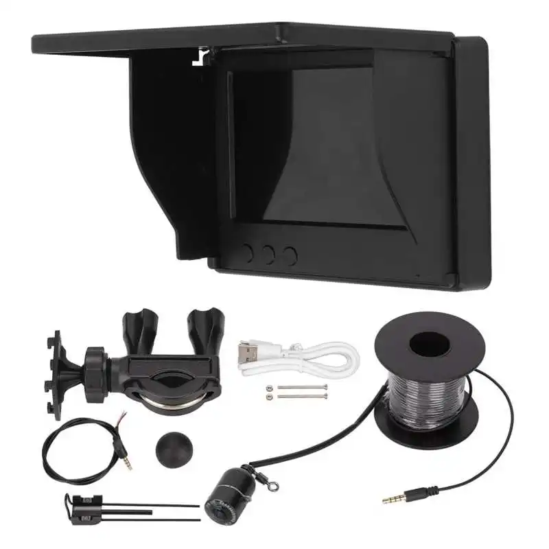 

Underwater Fishing Camera Fish Finder 4.3in with Sun visor for Sea for Ice Lake
