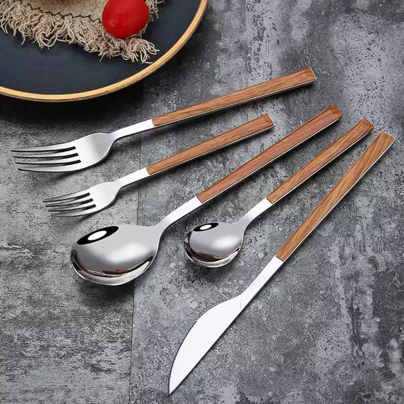 

Dinnerware Stainless Steel Western Food Steak Supplies Fork Spoon Kitchen Accessories Durable Tableware Western Cutlery