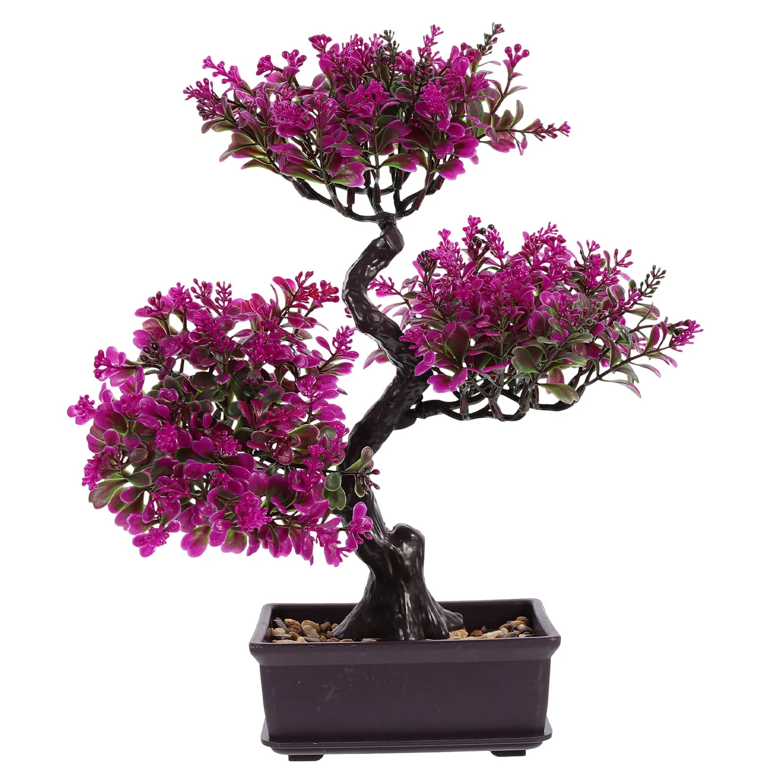 

Artificial Shrubs Outdoors Potted Plant Desktop Adornments Bookshelf Imitation Bonsai Ornaments Office