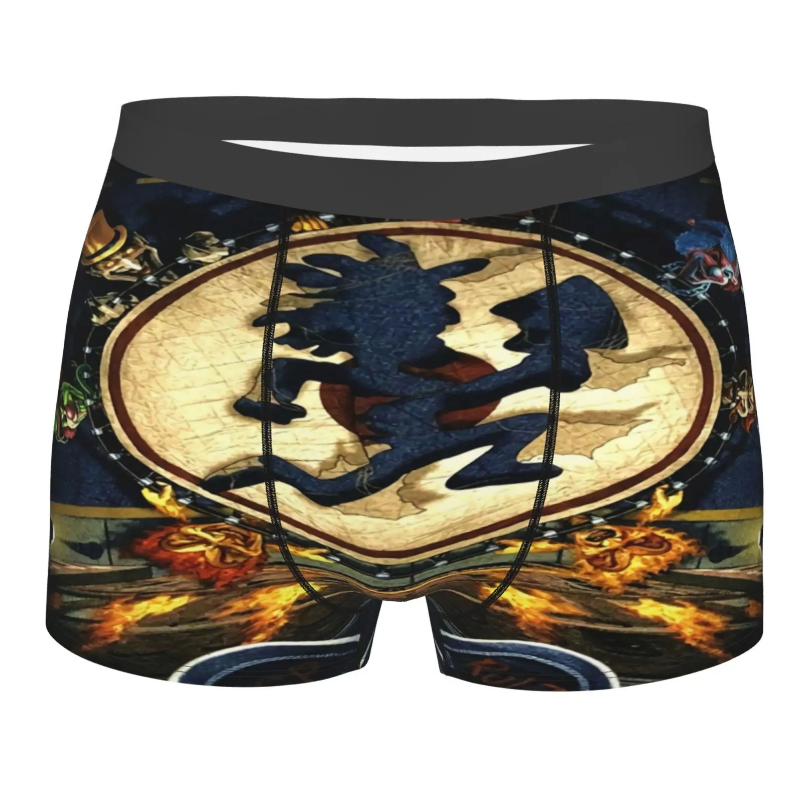 

Insane Clown Posse Icp Juggalo Jump Men's Panties Men's Shorts Underpants Men Girls Polyester Polyester Print Set Men Men Sexy