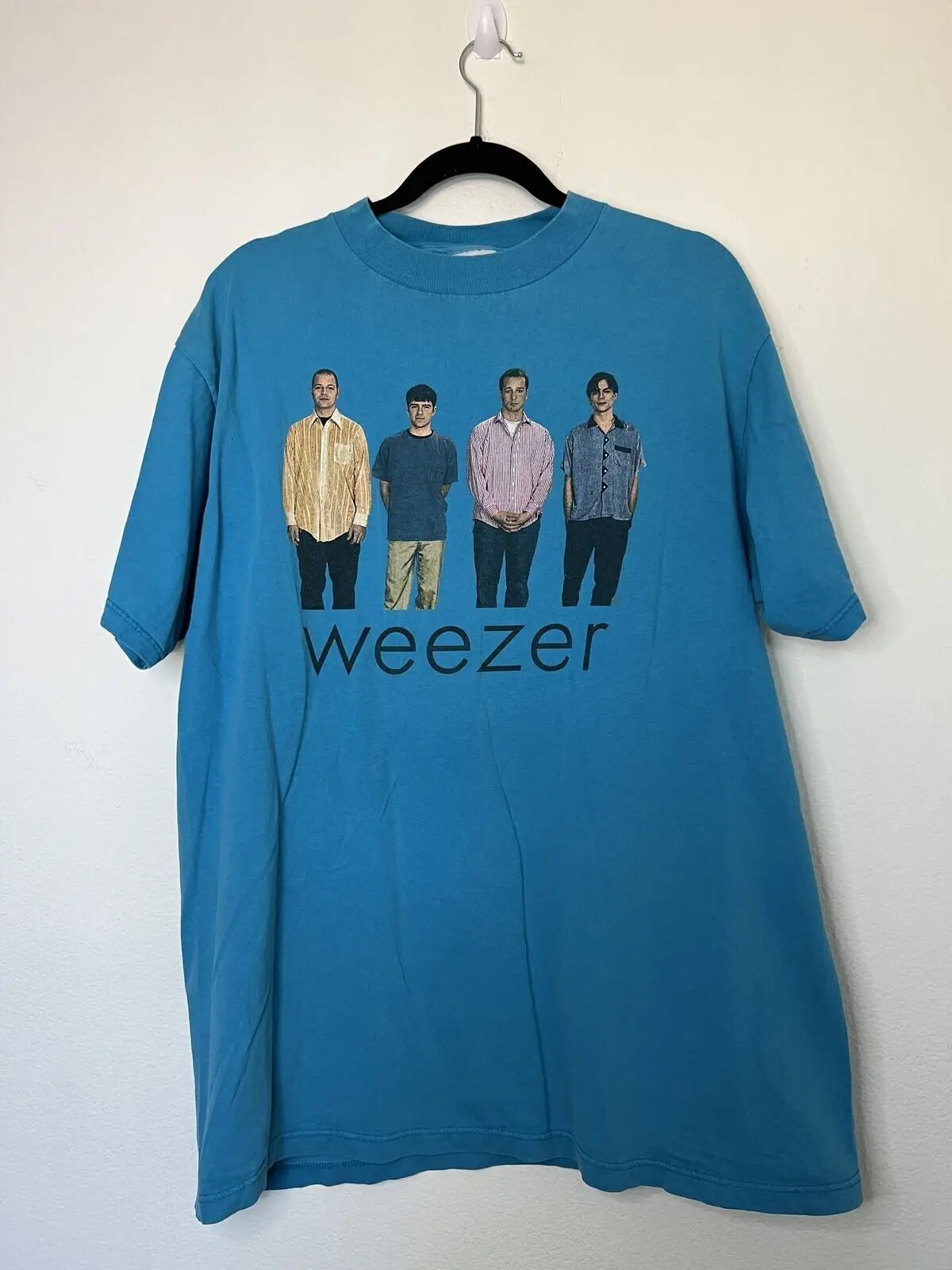 Футболка Weezer рок-группы с коротким рукавом Reprint подарок на день рождения