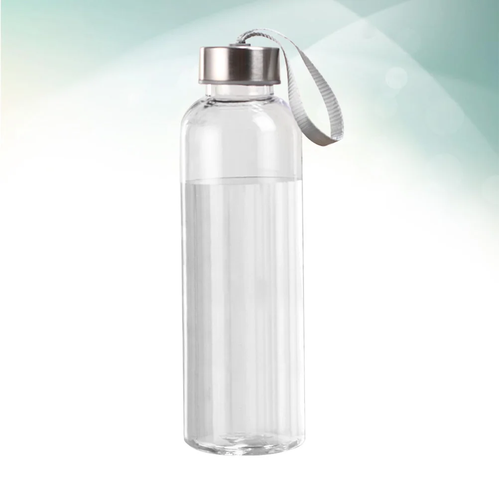 

1 pc Leakproof Water Bottle Round Anti-fall Portable Drinking Bottle for Travel Yoga