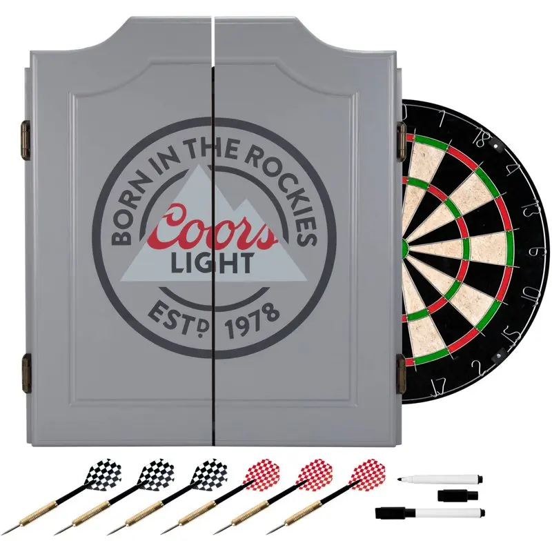 

Miller CL7000-GRY Light Dartboard Set Dart Board Set Wall Hanging Thickened Indoor Outdoor Throwing Game Steel Tipped Darts