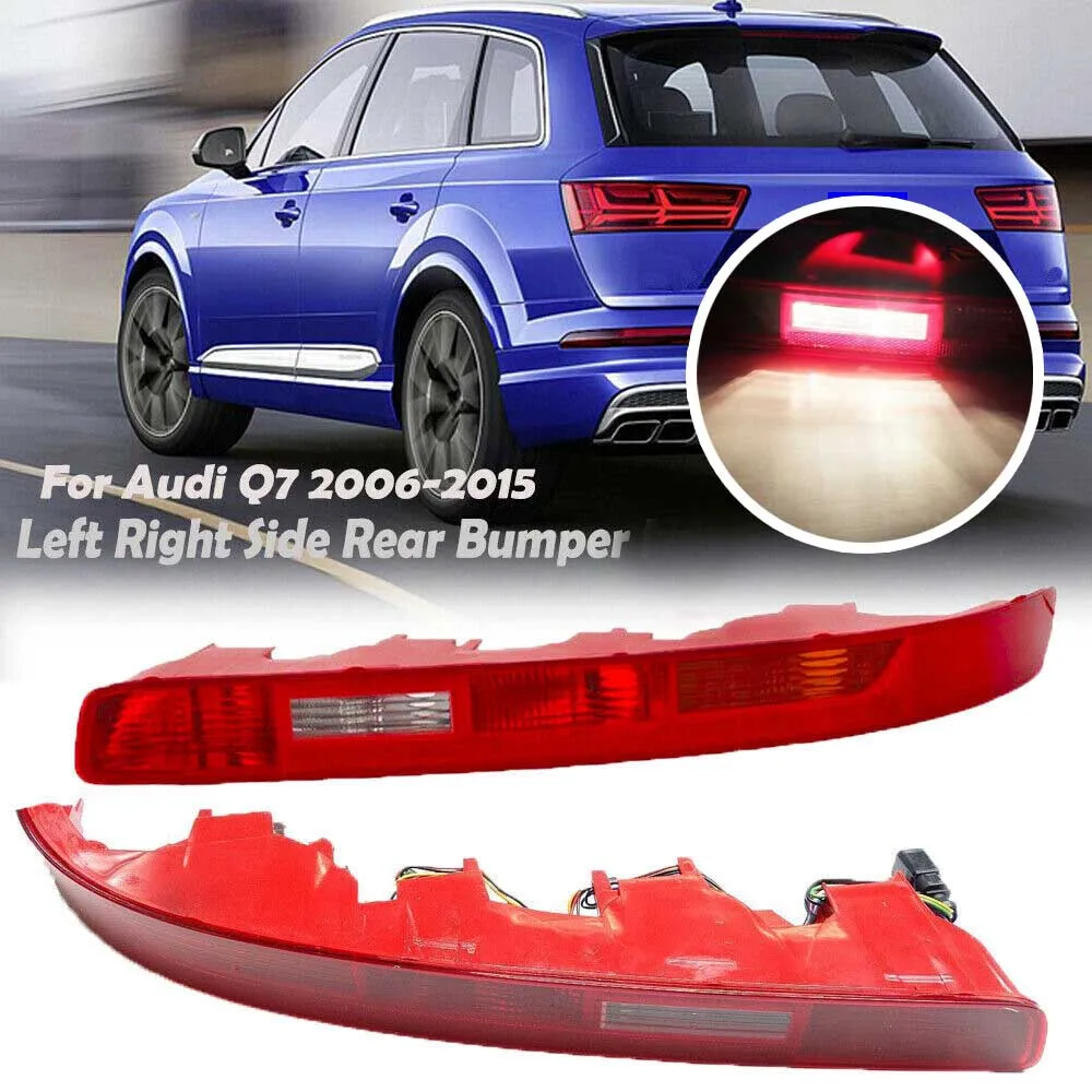 For Audi Q7 2006-2015 Right Side Rear Bumper Reverse Light Tail Fog Lamp