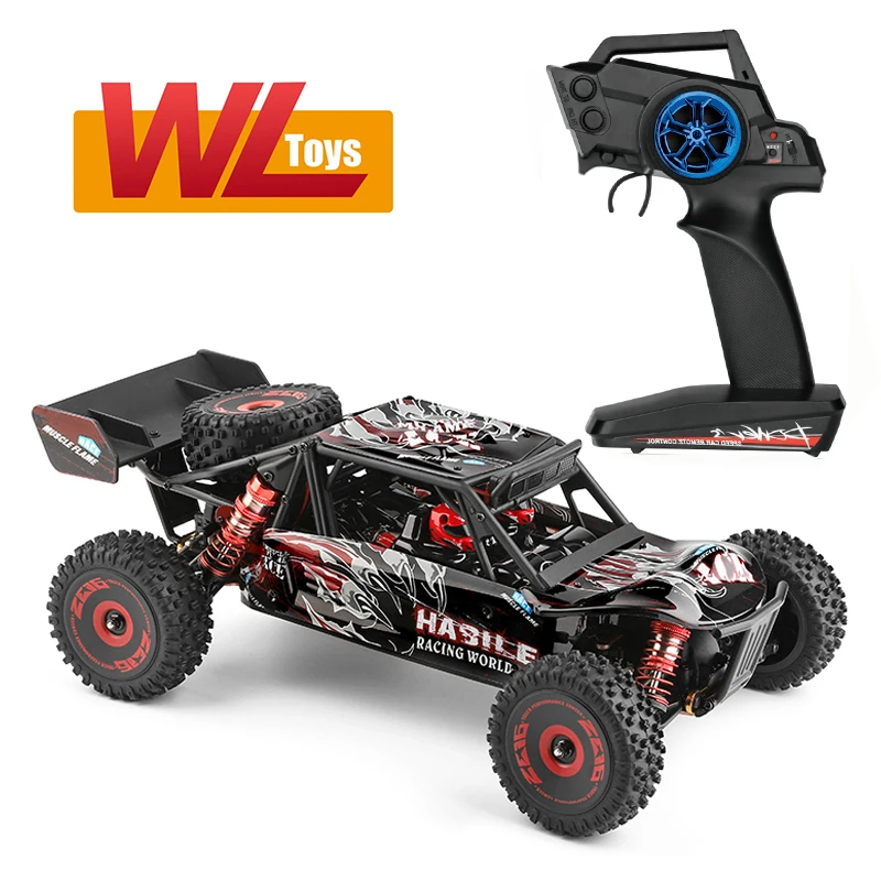 

WLtoys RC Car 1:12 124016 4WD 75km/h High-Speed Brushless Motor Off-Road 2.4G Drift Climbing 1/12 RC Racing Cars Child Toy Gifts
