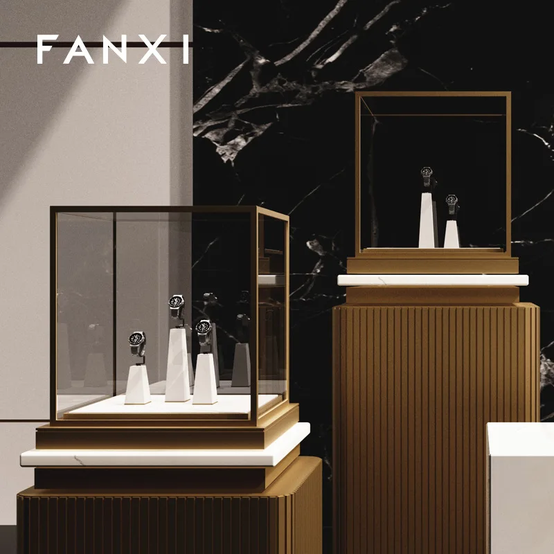 Watch Display Stand Counter Watch Watch Display Stand Gold Surrounded Watch Swing Stand jewelry organizer