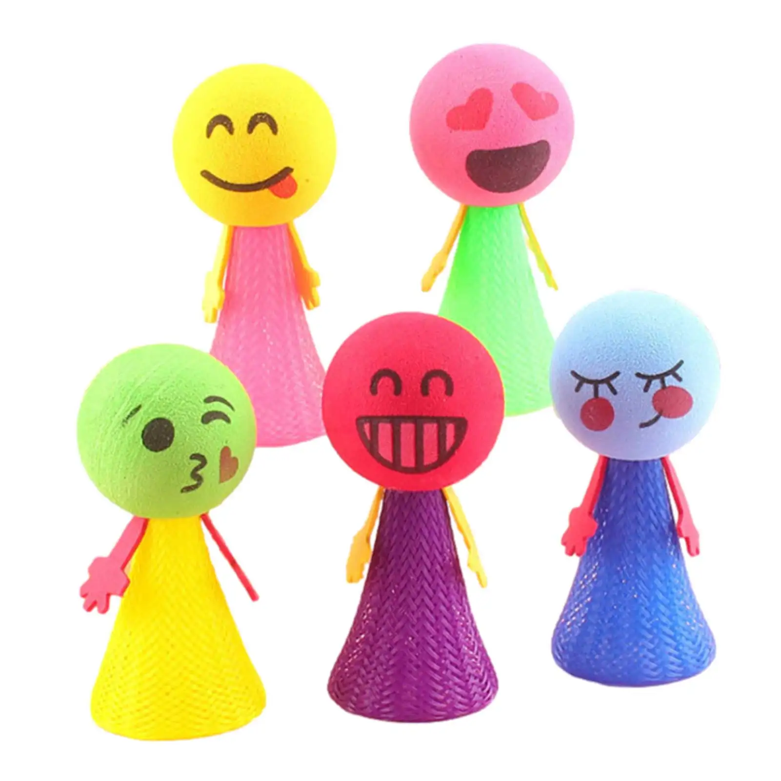

Funny Jumping Elf Toy Cartoon Decompression Doll Bouncing Toy Creative Small Toys Educational Toy For Kids (Random Color)