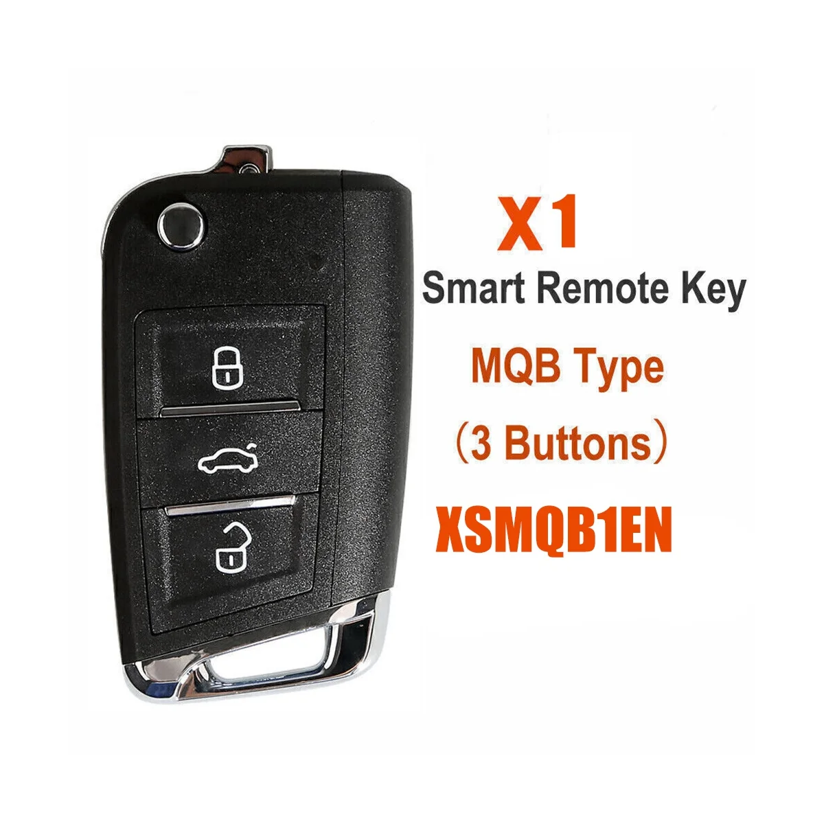Универсальный умный Бесконтактный дистанционный ключ Xhorse XSMQB1EN с 3 кнопками для