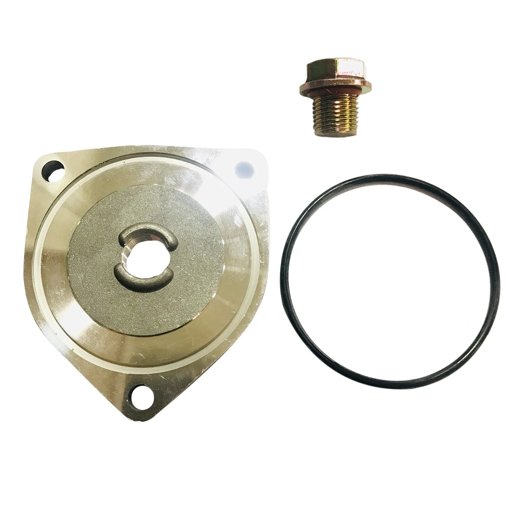 

Motorcycle Oil Drain Chassis Triple-cornered Plate Engine Oil Drain Plate for Suzuki GS125 EN125 DR125 125Cc