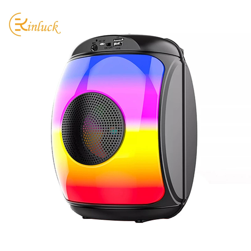 

Kinglucky 2022 new private model bluetooth speaker marquee dazzling wireless bluetooth speaker indoor and outdoor lantern sound
