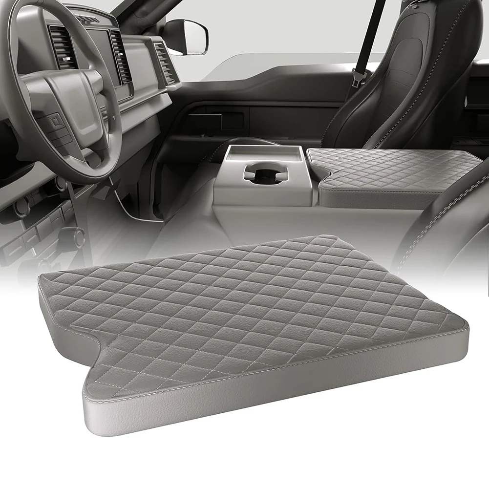 

1 Pcs Console Lid Armrest Cover Trim Fits For Ford F150 2015-2022 F250 F350 F450 2017-2022 Duty With 40/20/40
