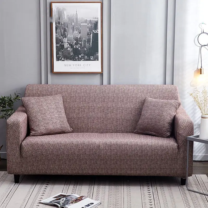 

Чехол для дивана из эластичной ткани с геометрическим рисунком, плотный жаккардовый чехол для 1/2/3/4 мест с защитой от загрязнений для гостин...