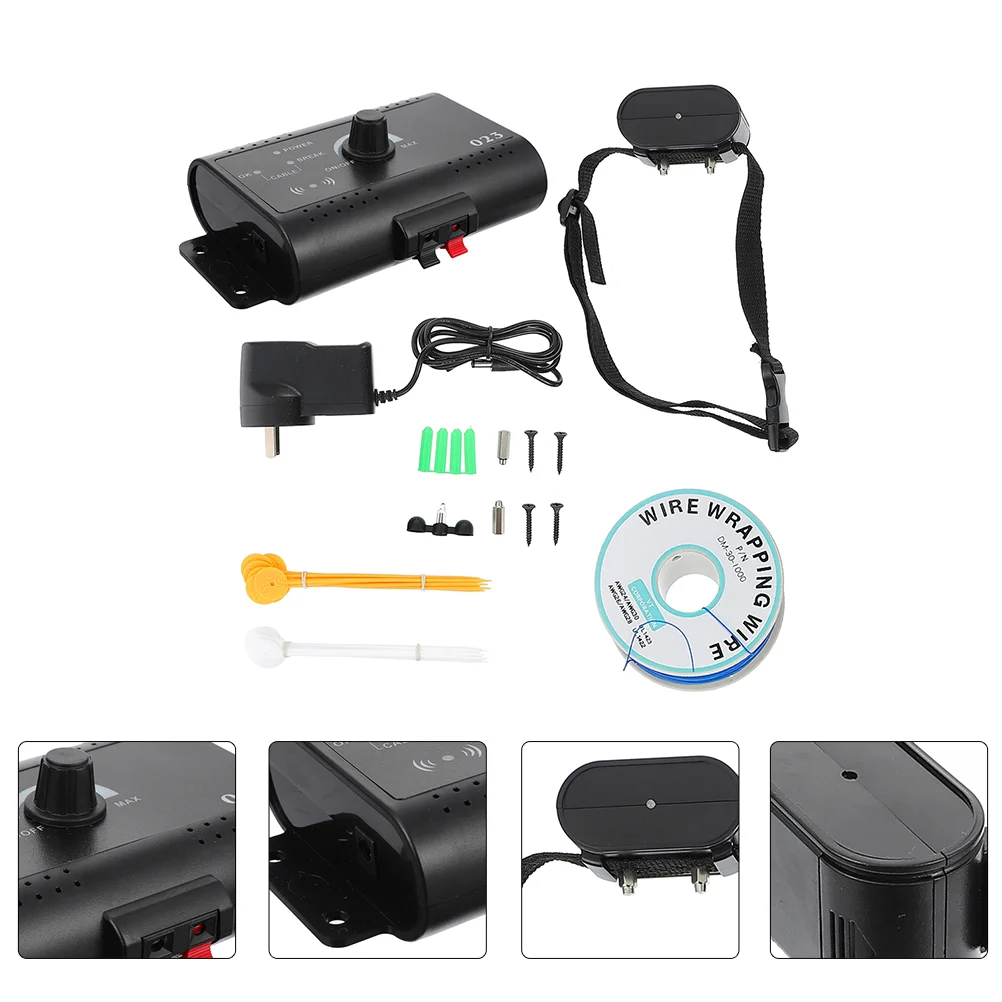 

1 Set Electronic Pet Protective Fence Dog Training Fencing System (US Plug)