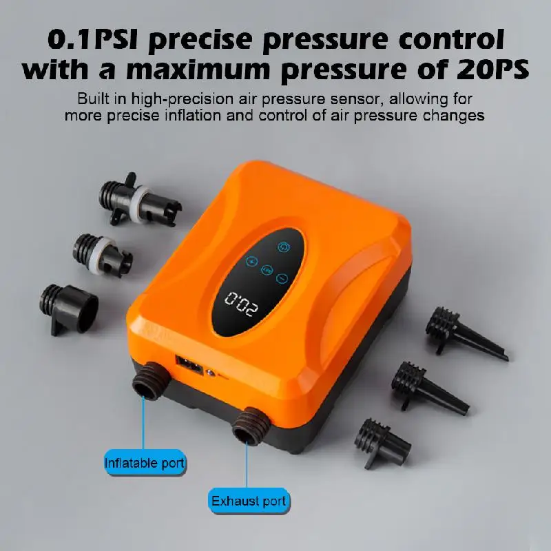Насос питания 20PSI питание от аккумулятора интеллектуальная двухступенчатая
