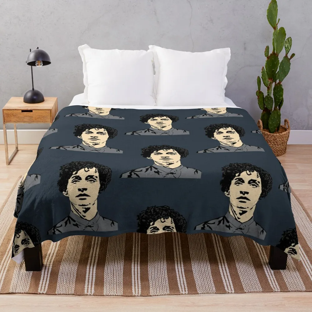 Плед Роберт шехань с принтом пушистое одеяло аниме