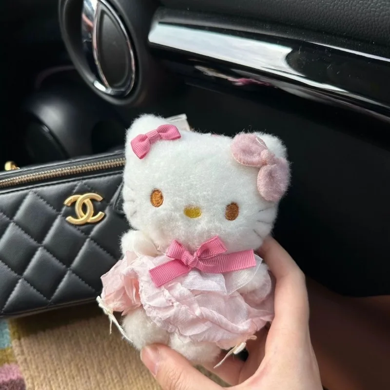 Sanrio Princess Series Hello Kitty автомобиль милый брелок детская школьная сумка кулон аниме