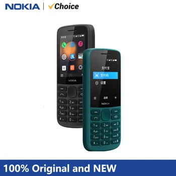New and Original Nokia 215 4G Mobile Phone Multilingual Dual SIM 2.4 inch Cards FM Radio 1150mAh Feature Mobile Phone 1