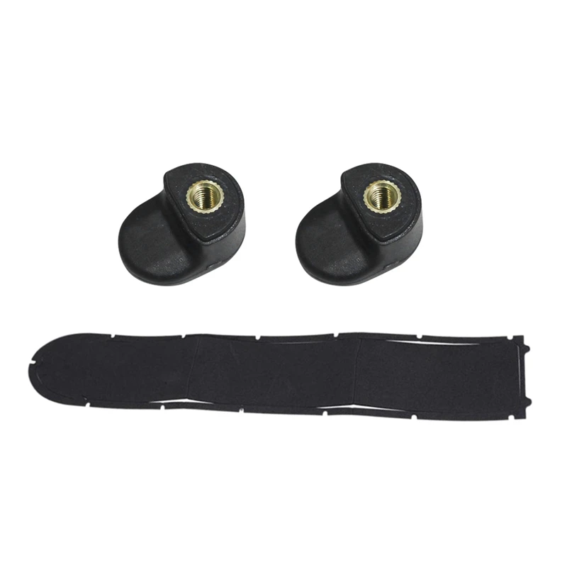 1X Electric Scooter Bottom Battery Cover For Xiaomi Mijia M365 &amp 2Pcs Rear Fender Mudguard Folding Force Hook