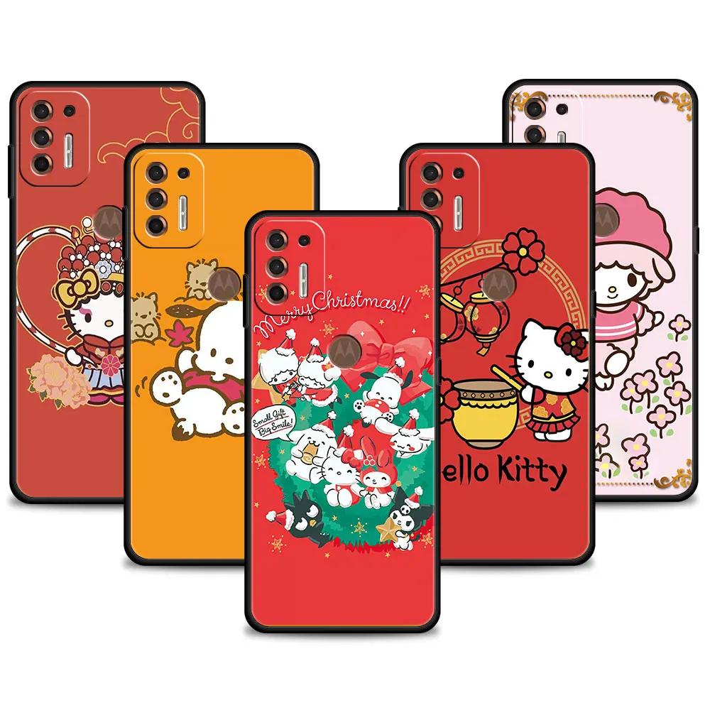 

Kawaii Sanrio Hello Kitty Case For Motorola G31 E6s G8 Plus Power G30 20 30 Pro G60 G22 G9 Play G Stylus 2022 Bumper Back Cover